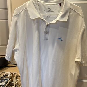 Tommy Bahama White Polo Shirt for Men